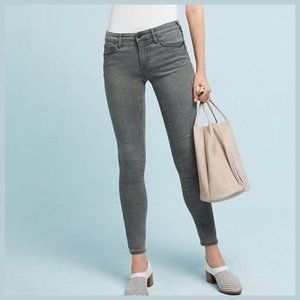 Pilcro & the Letterpress Gray Stet Skinny Jeans